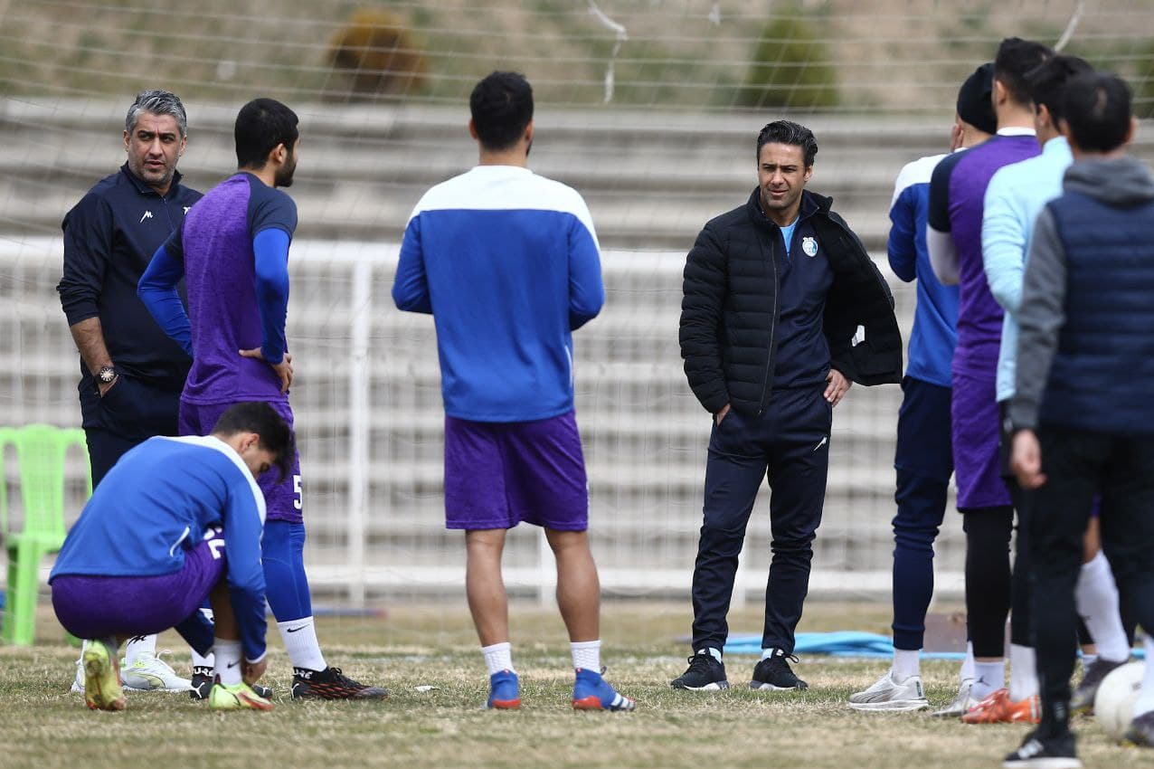 بازگشت فرزاد مجیدی به تمرینات استقلال/عکس