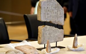 بازگشت کتبیه‌های خط میخی غارت‌شده به عراق