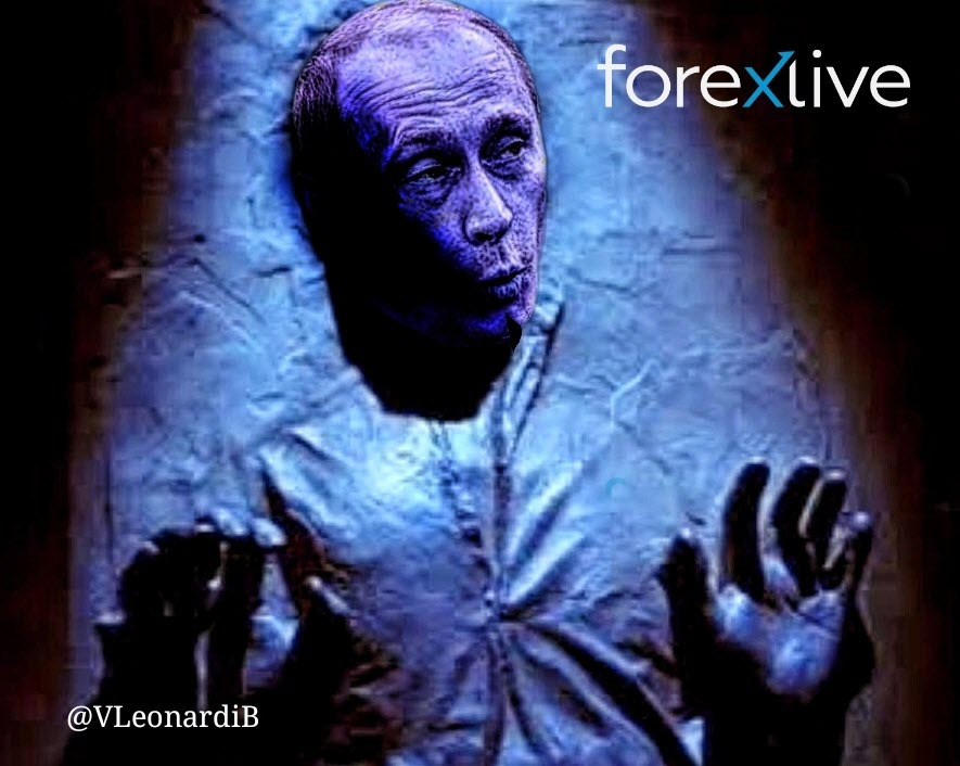 پوتین در میم کربنیت منجمد شد