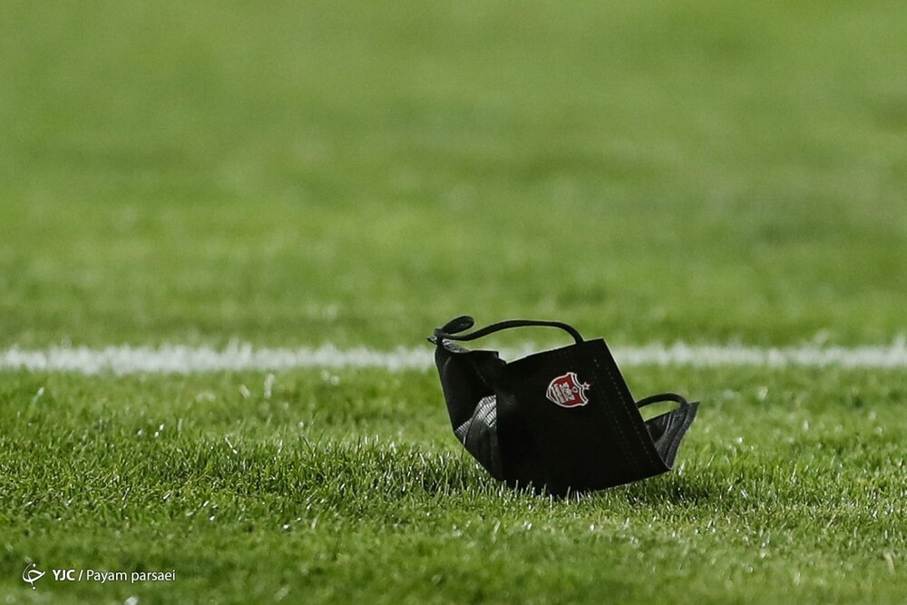 عکس زیبای به جا مانده از ماسک پرسپولیسی‌ها