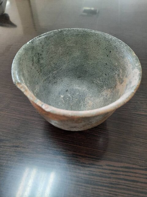 کشف شیء عتیقه مربوط به هزاره سوم پیش از تاریخ در جیرفت