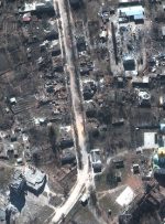 تصاویری از ویران شدن کامل شهر ایزیوم در اوکراین