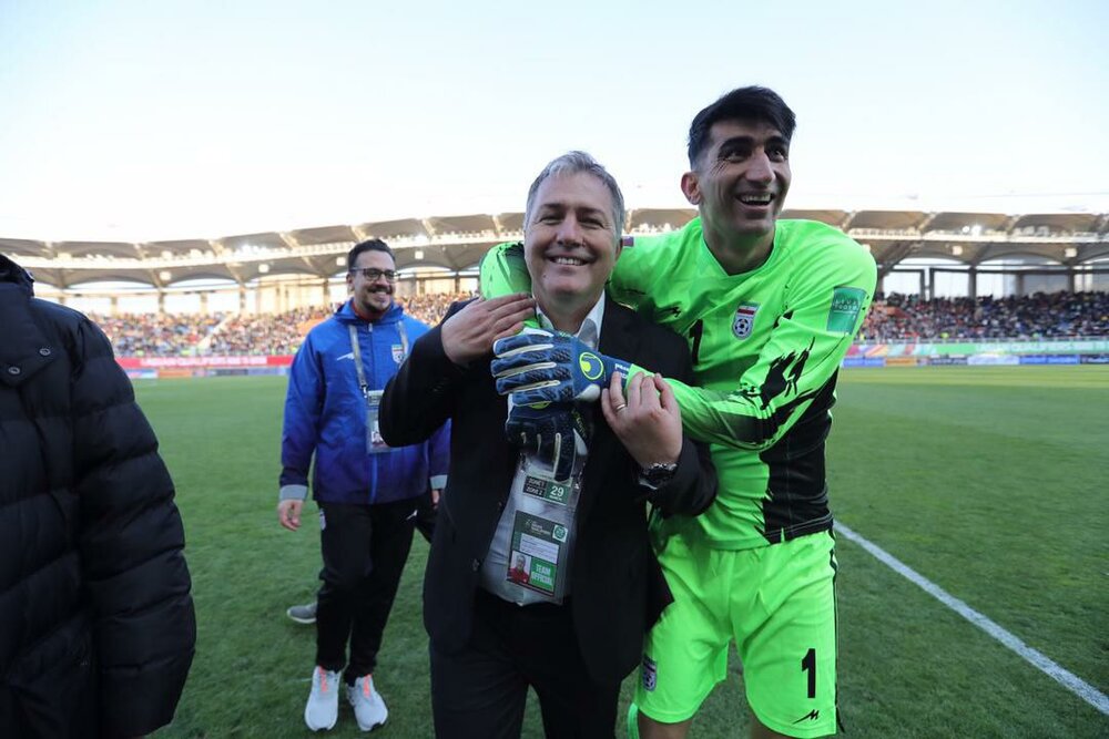 دراگان اسکوچیچ در آغوش مرد خطرناک تیم ملی/عکس