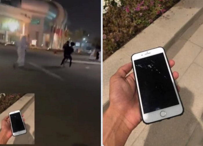  درگیری زشت آقای ستاره با یک هوادار/عکس