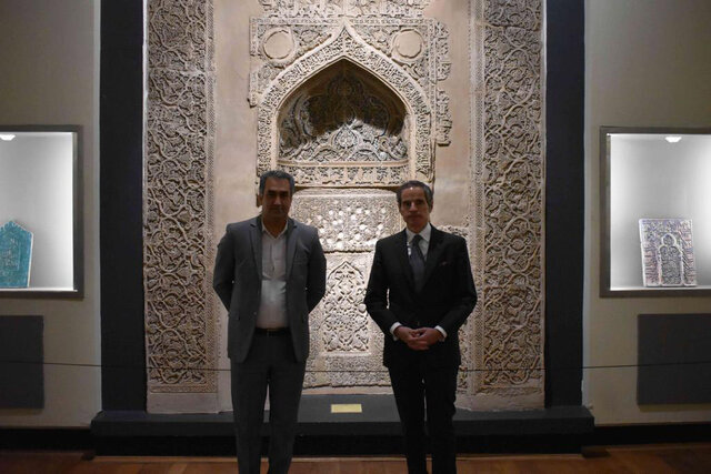 دومین دیدار رافائل گروسی از موزه ملی ایران