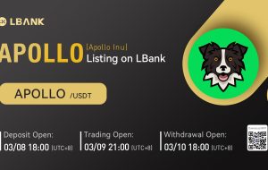 صرافی LBank در تاریخ 9 مارس 2022 آپولو اینو (APOLLO) را فهرست خواهد کرد – انتشار مطبوعاتی Bitcoin News