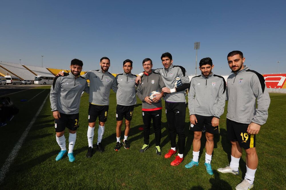 محبوبیت بالای آقا کریم در تیم ملی/عکس