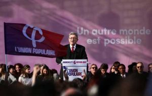 ملانشون که سومین رقابت انتخاباتی فرانسه است، وعده رام کردن سرمایه داری را می دهد