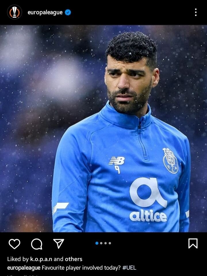 نظرسنجی صفحه لیگ اروپا با کاندیداتوری طارمی/عکس