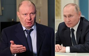 هشدار ثروتمندترین مرد روسیه به پوتین