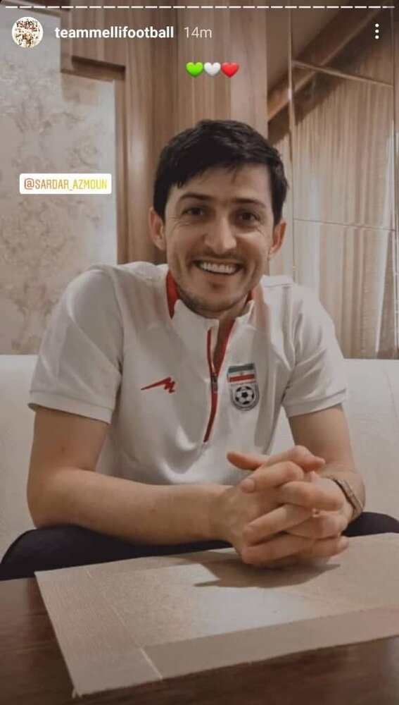 واکنش سردار آزمون به شایعات درگیری با اسکوچیچ/عکس