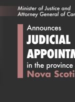 وزیر دادگستری و دادستان کل کانادا انتصابات قضایی در استان نوا اسکوشیا را اعلام کرد.