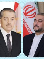 گفتگوی تلفنی وزیران خارجه ایران و تاجیکستان