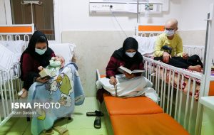 احیای شب بیست و سوم ماه رمضان در بیمارستان کودکان قزوین