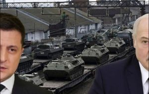 ارسال تجهیزات نظامی بلاروس برای روس‌ها در شرق اوکراین