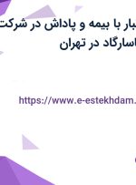 استخدام کارگر انبار با بیمه و پاداش در شرکت حافظه ماندگار پاسارگاد در تهران