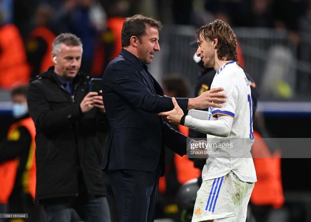 تبریک اسطوره ایتالیا به مهندس رئال‌مادرید/عکس