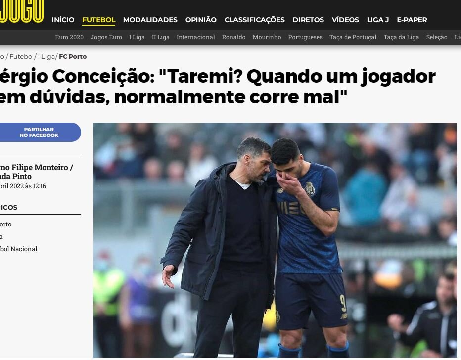  تداوم جنجال صحبت طارمی با سرمربی پورتو /عکس