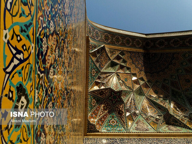 حرم رضوی گنجینه‌ای گرانبها از هنرهای ایرانی اسلامی