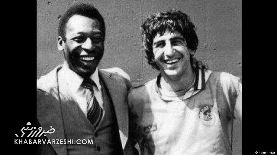 خداحافظی پله با حضور دو استقلالی/عکس