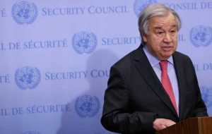 دبیرکل سازمان ملل متحد گفت: آتش بس انسانی در اوکراین در حال حاضر امکان پذیر نیست