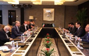 رایزنی وزیرخارجه ایران با معاون نخست‌وزیر ازبکستان درباره همکاری‌های اقتصادی و حمل و نقل