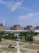 عبور موشک از بالای نیروگاه هسته‌ای اوکراین