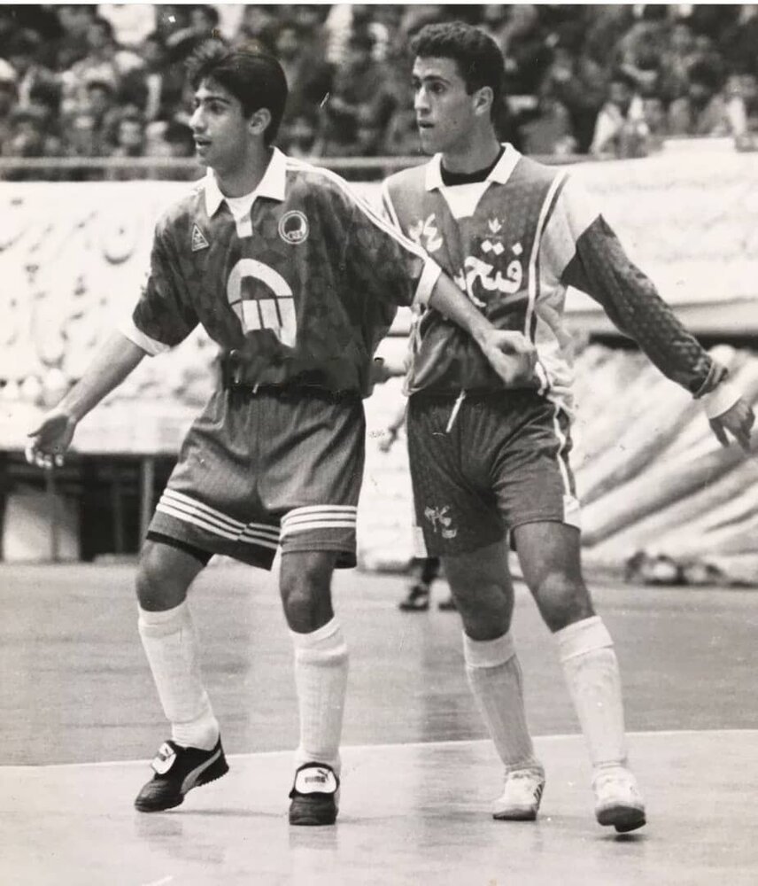 علی کریمی و فرهاد مجیدی در تصویری تاریخی /عکس