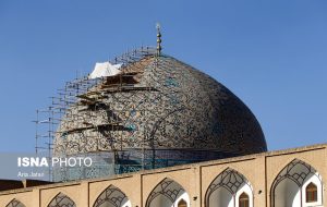 مرمت گنبد شیخ لطف‌الله هنوز چاره دارد