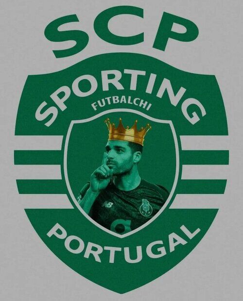 هیس طارمی روی لوگوی اسپورتینگ لیسبون!/عکس