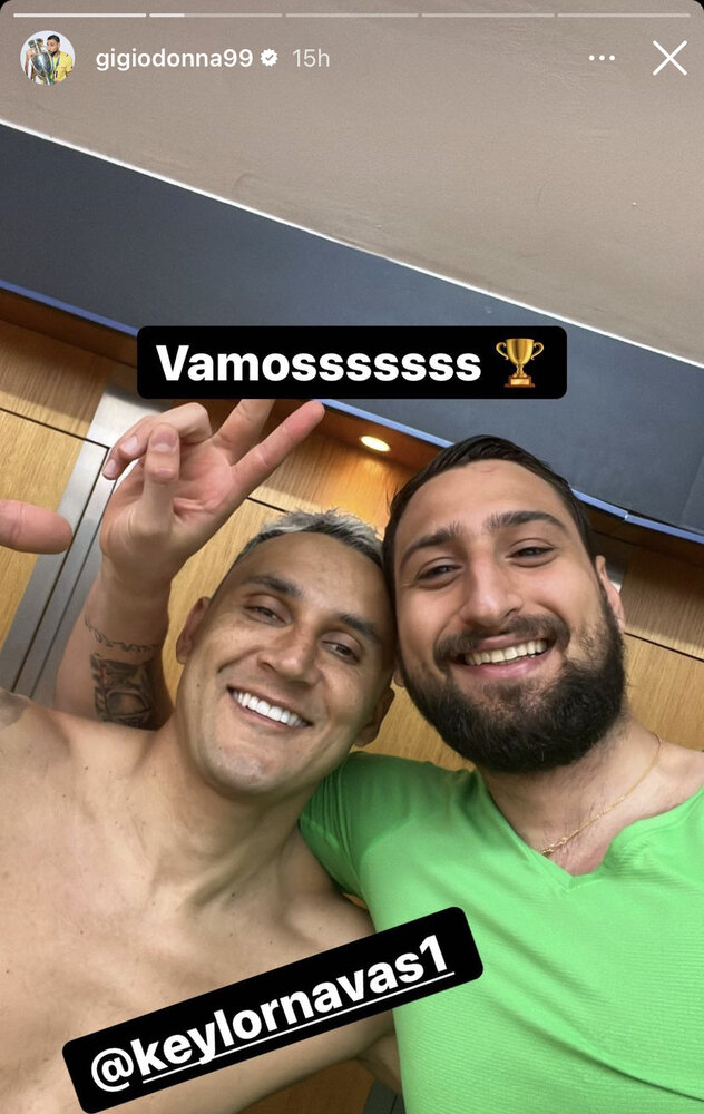 واکنش حرفه‌ای دوناروما به اختلاف با ناواس/عکس