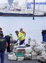 پنج نفر در جریان کشف کوکائین در نزدیکی جزایر قناری اسپانیا دستگیر شدند