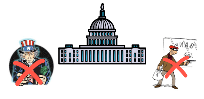 بیت کوین به دلیل طراحی ضد سرقت، استفاده از گره های غیرمتمرکز و دفتر کل عمومی غیرقابل تغییر، از اموال خصوصی برای کاربران خود محافظت می کند.