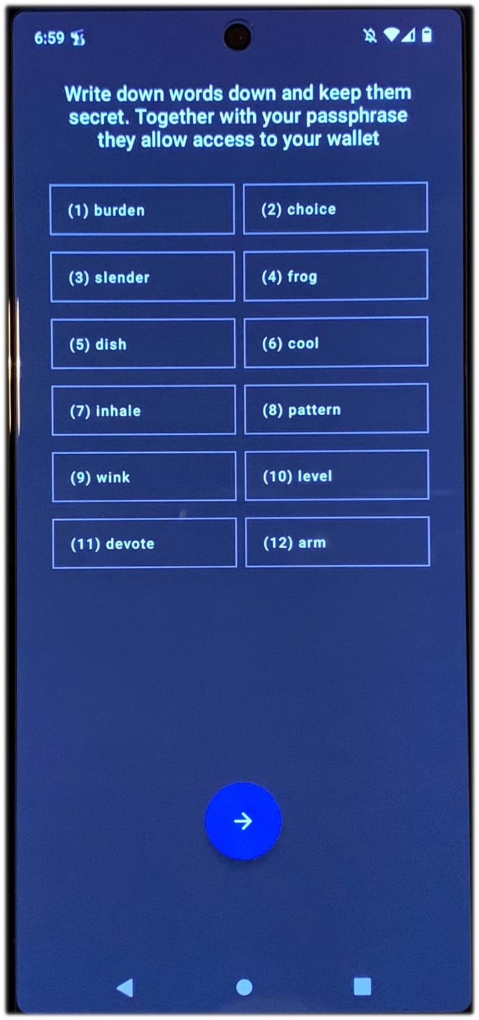 استفاده از ترکیب بیت کوین Whirlpool در تلفن همراه یک راه آسان برای حفظ ویژگی های مقاوم در برابر سانسور و بدون مجوز بیت کوین است.