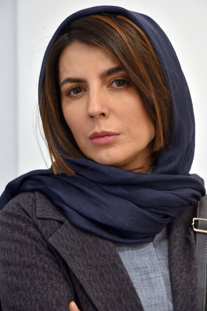 گریمِ لیلا حاتمی در فیلمِ «زمانی در ابدیت»/ عکس