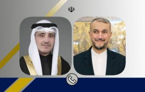 گفتگوی تلفنی وزیران خارجه ایران و کویت گفتگوی تلفنی وزیران خارجه ایران و کویت