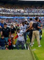 شلیک گلوله به داور بازی در لیگ آرژانتین/عکس