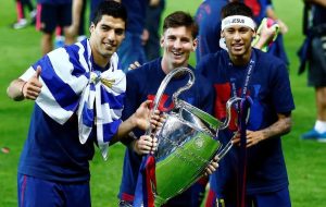 واکنش مسی و نیمار به خداحافظی یک دوست قدیمی/عکس واکنش مسی و نیمار به خداحافظی یک دوست قدیمی/عکس