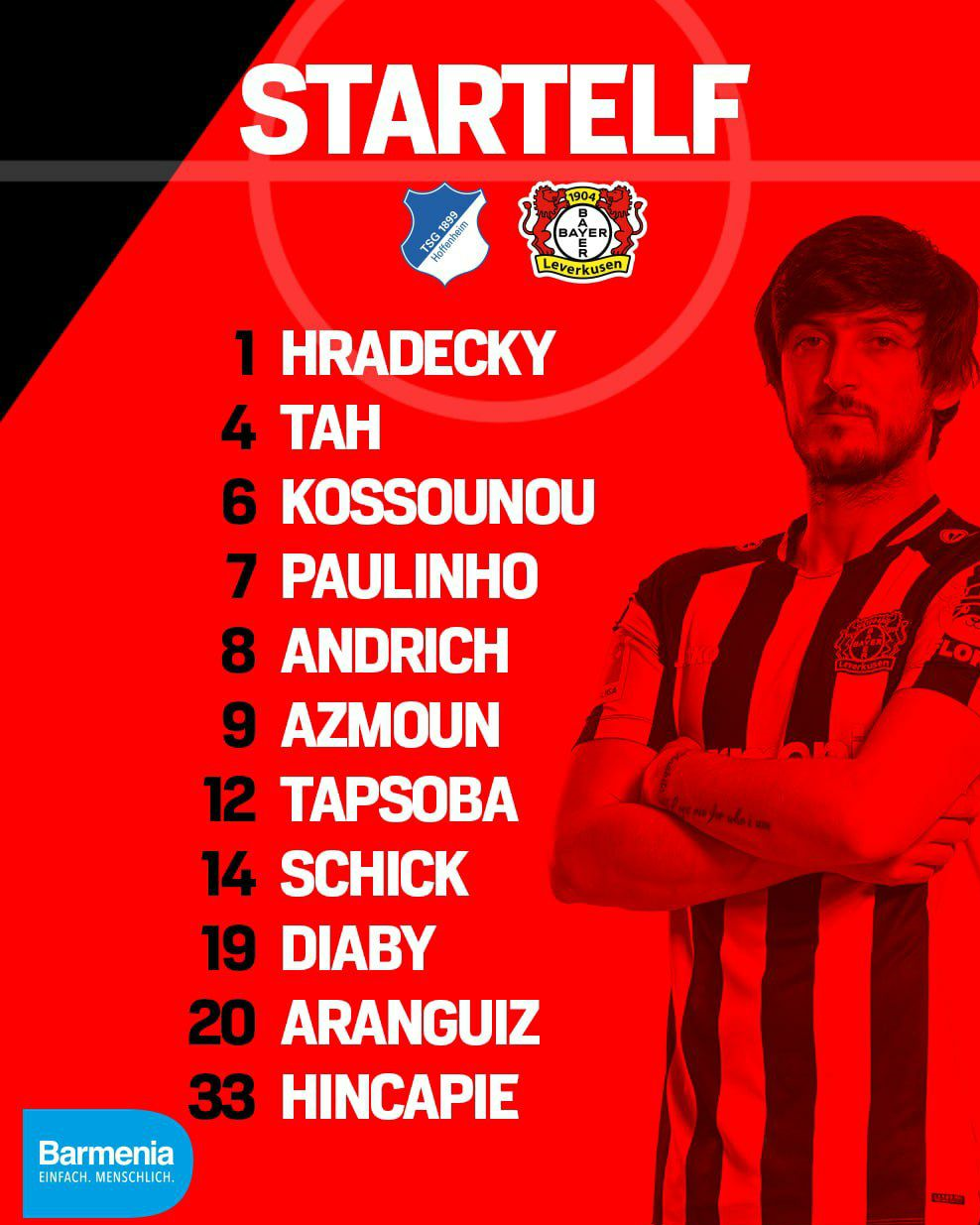 حضور سردار در ترکیب اصلی لورکوزن/عکس