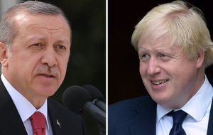 درد دل اردوغان با جانسون درد دل اردوغان با جانسون