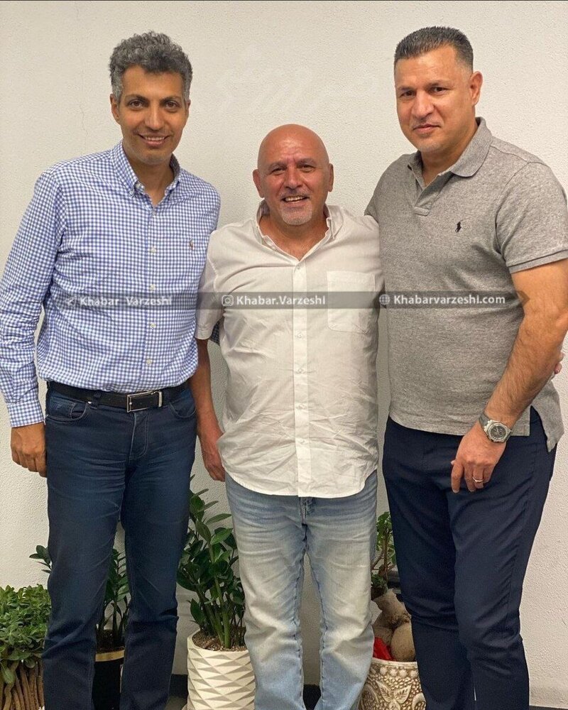دیدار فردوسی‌پور و دایی؛ درخواست جالب عادل از شهریار/عکس