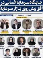 سمینار تخصصی جایگاه سرمایه انسانی در افق پیشروی بازار سرمایه