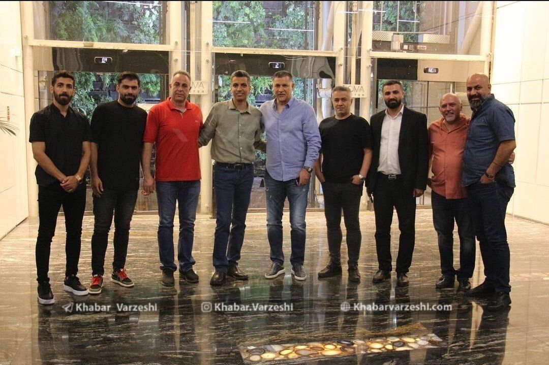 تصاویر| ملاقات دوباره علی دایی و عادل فردوسی‌پور/ این بار لوکیشن عوض شد!