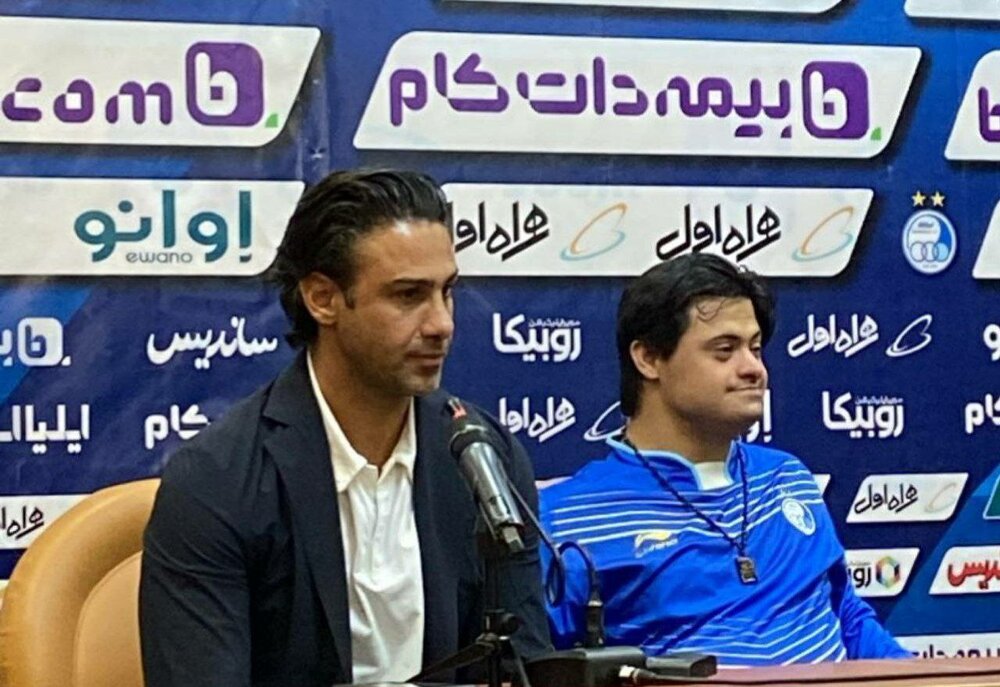 مهمان ویژه در کنفرانس خبری مجیدی/عکس