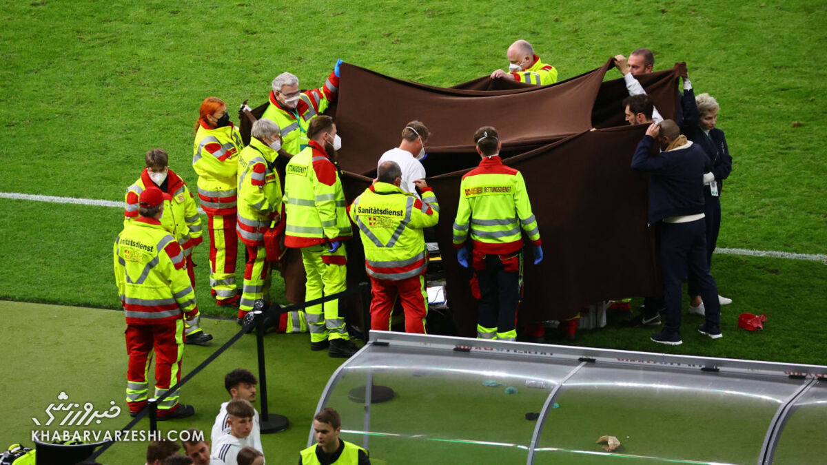 عکس| اتفاق تلخ در پایتخت آلمان/ تراژدی کریستین اریکسن تکرار شد