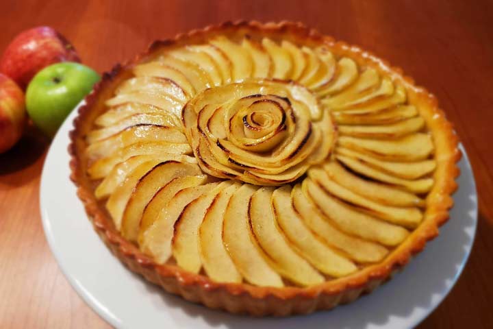 طرز تهیه تارت سیب