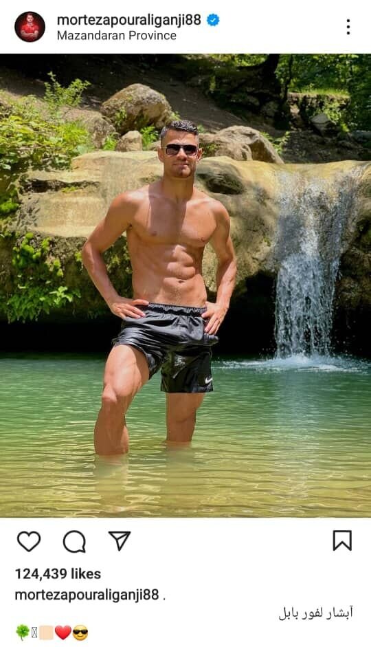 تصویر بازیکن ملی‌پوش سوژه شد/ عکس 