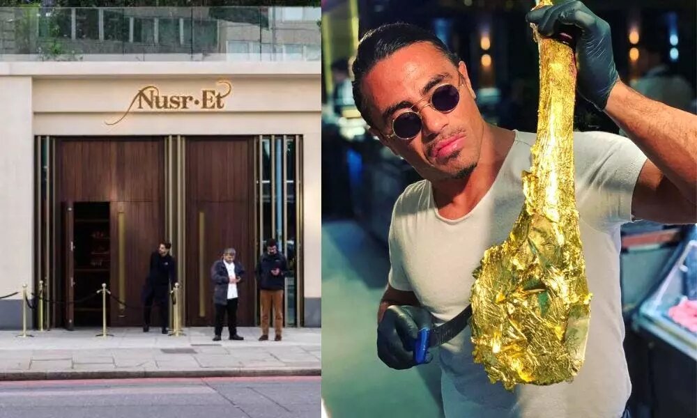 استیک با روکش طلا؛ سفارش گرانقیمت راموس/عکس