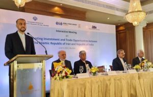 امیرعبداللهیان تجار هندی را به سرمایه‌گذاری در ایران فراخواند