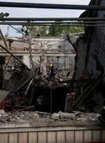 انفجارها مرکز کیف را لرزاند، آتش سوزی در یک ساختمان مسکونی